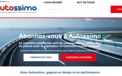 Autossimo : commande de pièces détachées en temps réel